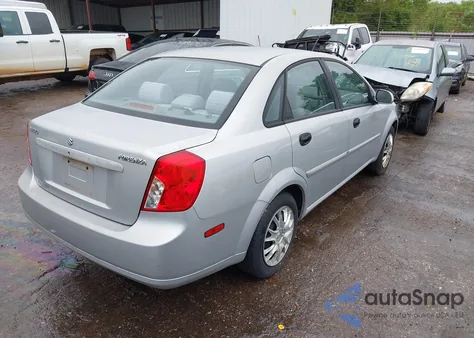 2005 Suzuki Forenza S z USA, uszkodzony, nr VIN KL5JD56Z35K233321
